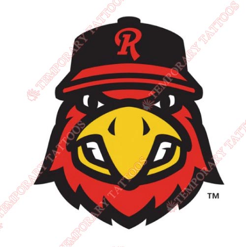 Rochester Red Wings Customize Temporary Tattoos Stickers NO.8002